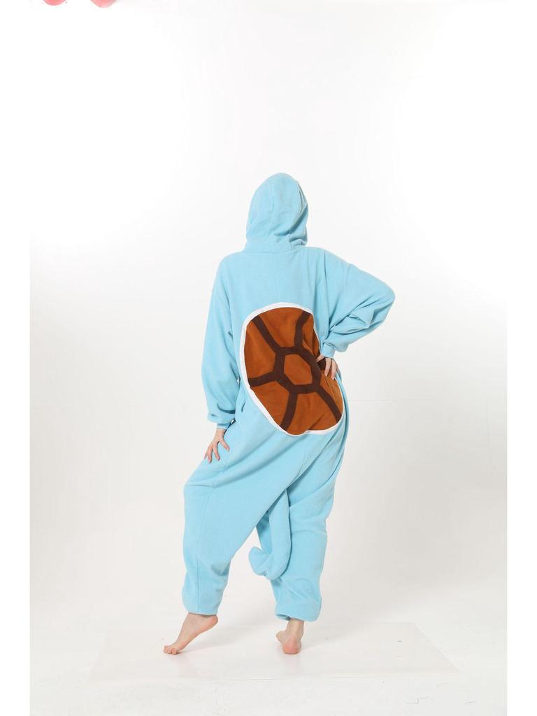 Pocket Monster Serie Einteiliger Schlafanzug: Flegmon, Schiggy, Entoron & Bisasam Cartoon-Nachtwäsche