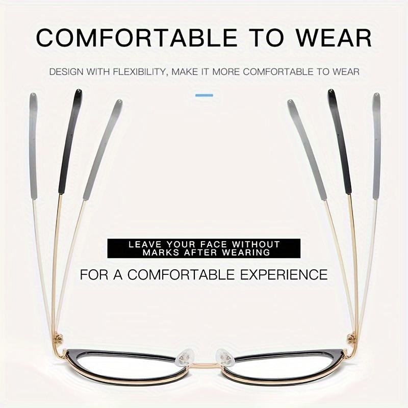 Trendy Blue Light Blocking Glasses Stylish Round Square Frame Designer Eyewear For Office Study Night Driving Filter Glasses
