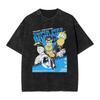 Klassisches Amerikanisches Anime Unbesiegbar Mark Grayson Druck T-Shirt Harajuku Y2K Vintage Gewaschen Übergroß Herren Damen Baumwolle Sommer T-Shirt
