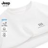 JEEP SPIRIT Herr Lös Passform Bomull Långärmad T-shirt