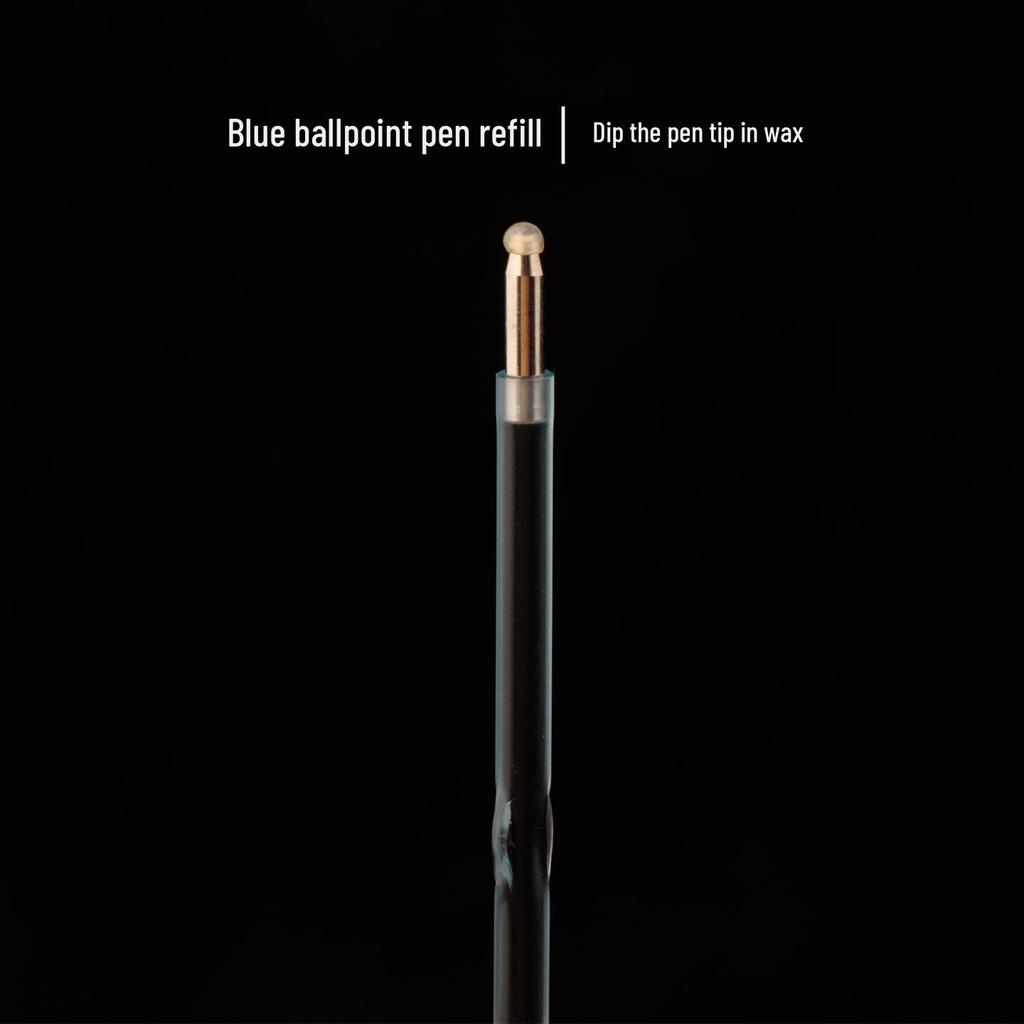 Ricariche per Penna a Sfera Scrittura Fluida - Nero/Blu, Punta a Pallina