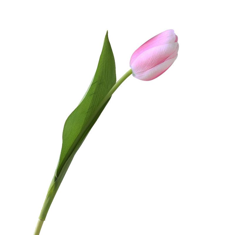Künstliche Blumen mit feuchtigkeitsspendender Haptik, Tulpen, Künstliche Blumen, Heimdekorationsornamente, Seidenblumen, Requisiten für Hochzeitsfotografie