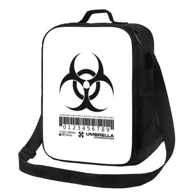 Borsa termica per il pranzo Umbrella Corporations per videogiochi, cosplay, portatile, termica, per il pranzo, per campeggio all'aperto
