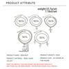 Y2K Stacking Cross Bracelet Set For Men Vintage Multilayer Charm Chain Bracelets Hip Hop Jewelry