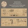 Beautiful Day Retro Manuscript Tape: Journal Decoration Stickers