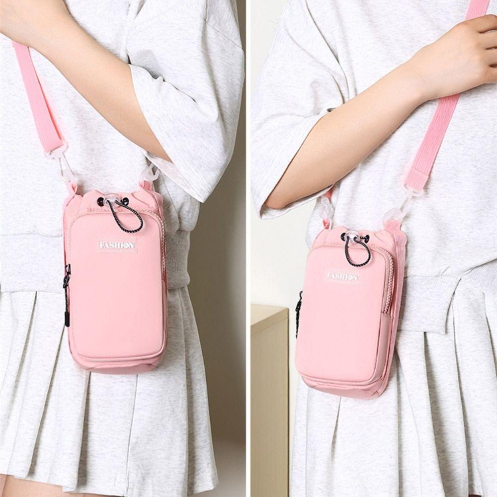 Verstellbarer Schultergurt Crossbody Wasserflaschentasche Freizeit Verschleißfest Wasserflasche Schutzhülle Wasserdicht