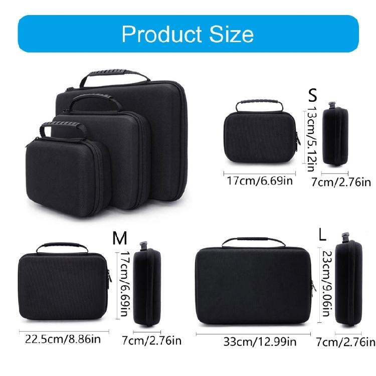 Digital Storage Bag Shockproof Equipment Organizers With Soft Inner Lining Suitable For Multiple Electronics