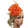 1920s Feather Fascinator Church Hair Clip Headpiece Hat