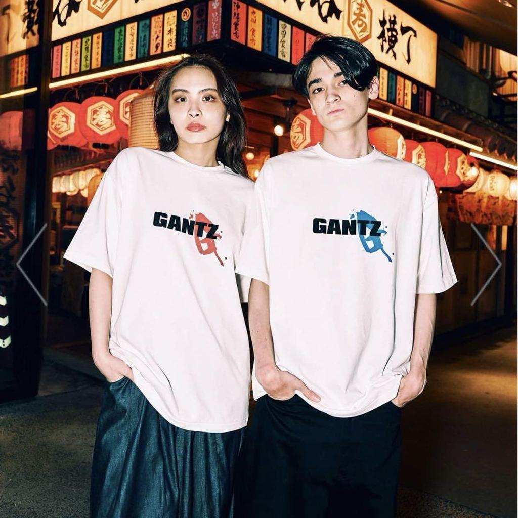 [USED] GANTZ EDIFICE Collaboration T-Shirt REIKA Anime T-Shirt XL