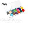 Colorful Painting Enlightenment Watercolor Paint Set Portable Washable Solid Palette Bright Safe for Kids Colors Pigment Kit And Beginners