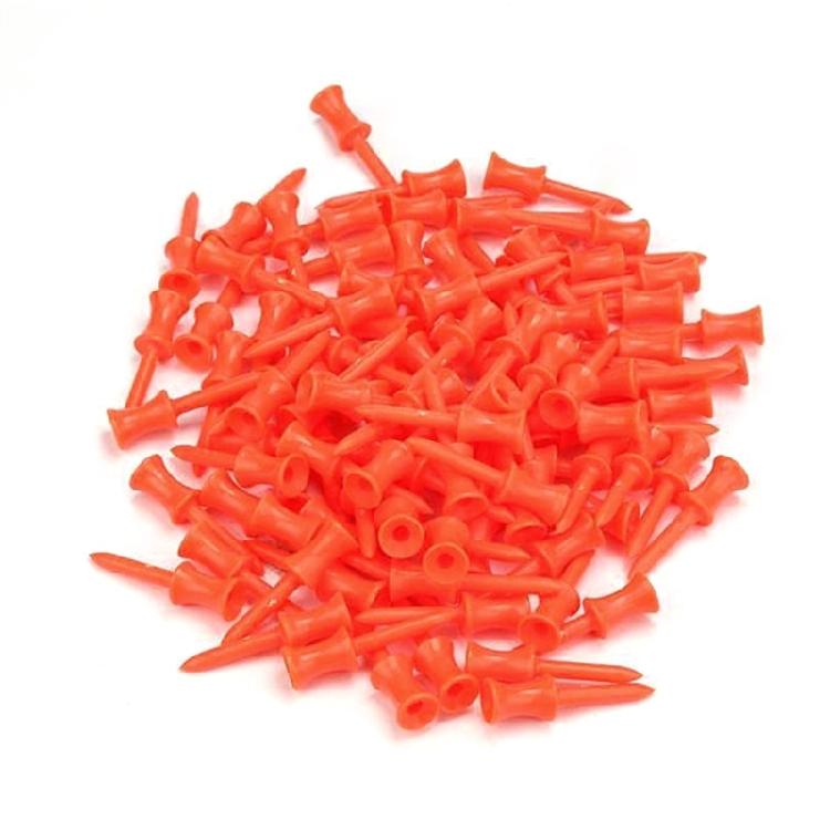 Golf-Tees, 6-Colors Each of 50pcs, Assorted Size 70mm/57mm/51mm/45mm/38mm/32mm