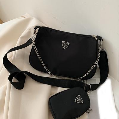Dámská jednobarevná taška pod paži, taška přes rameno, ležérní taška, crossbody, taška pro tchyni