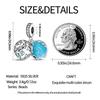 Silver 925 Charms Butterflies Dragonflies Bees Owls Zircon Beads Fit DIY Charms Birthday Jewelry Gifts
