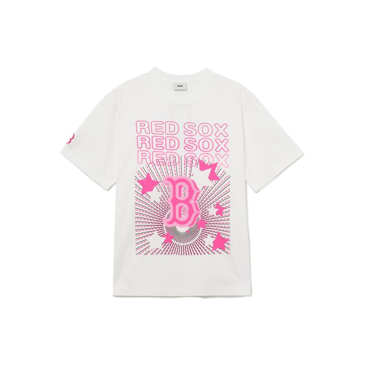 

New MLB T Shirts Unisex White 3ATSN0233-43WHS XL