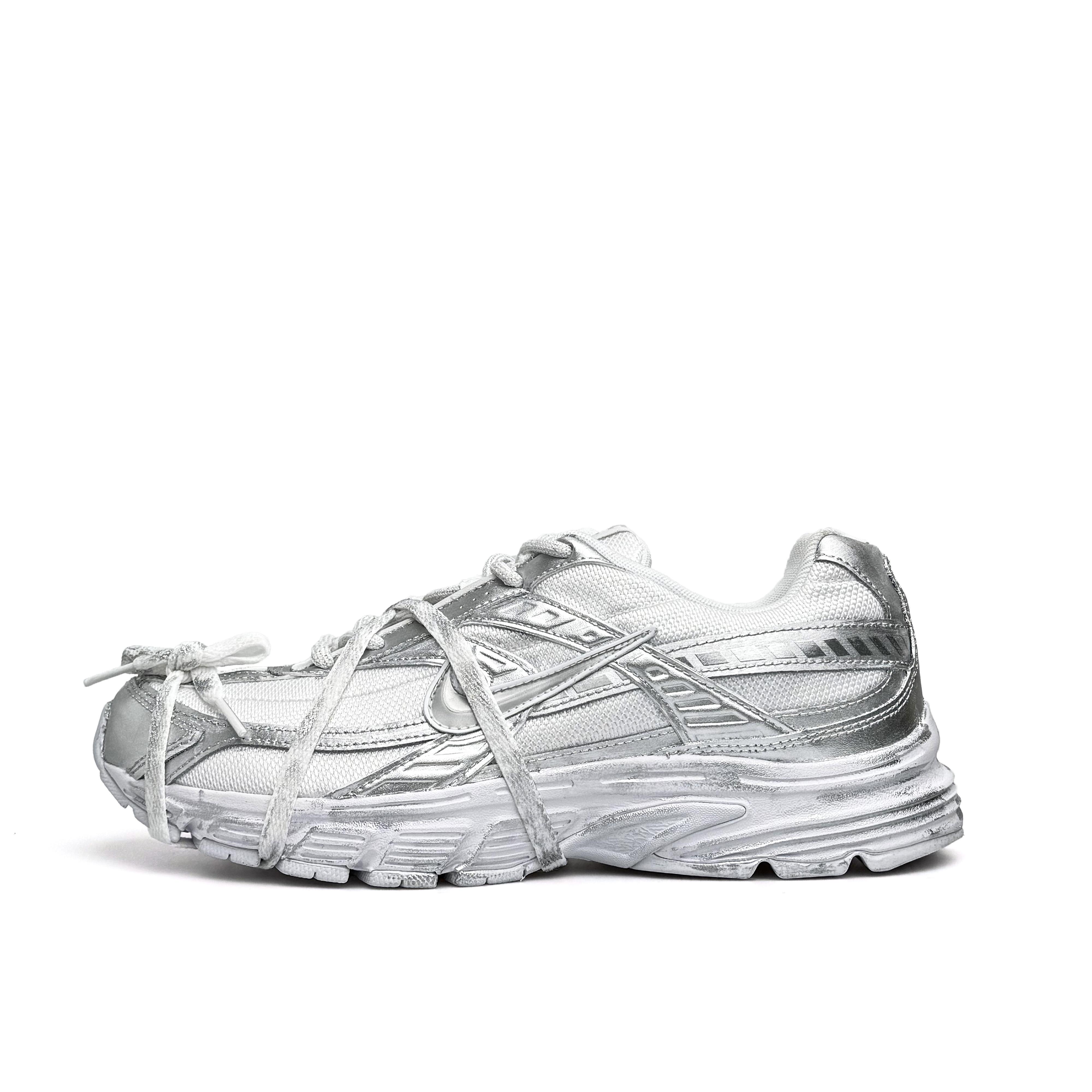 

Nike Initiator Abrasion Resistant Low top Running Shoes Unisex White Gray Silver FZ9020-100(Team920-) 42.5