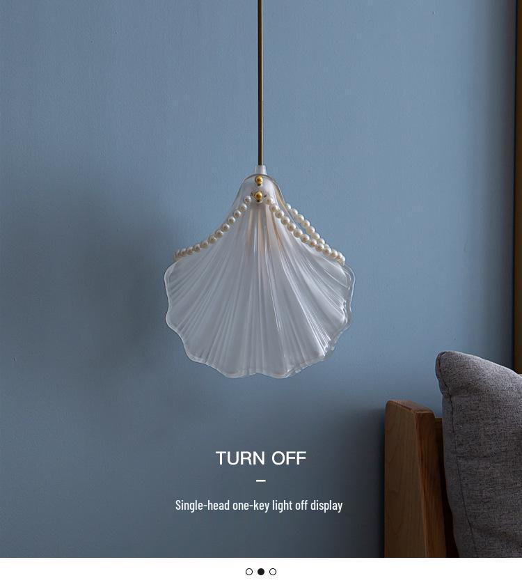 Modern Single Head Pendant Light - Light Luxury Design for Bedroom, Study, and Hallway