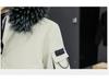 Parka d'hiver mi-longue en coton pour homme 2025: Vêtements d'extérieur épais, doublés de velours, chauds