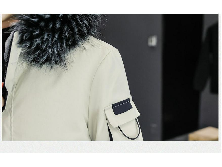 Parka d'hiver mi-longue en coton pour homme 2025: Vêtements d'extérieur épais, doublés de velours, chauds