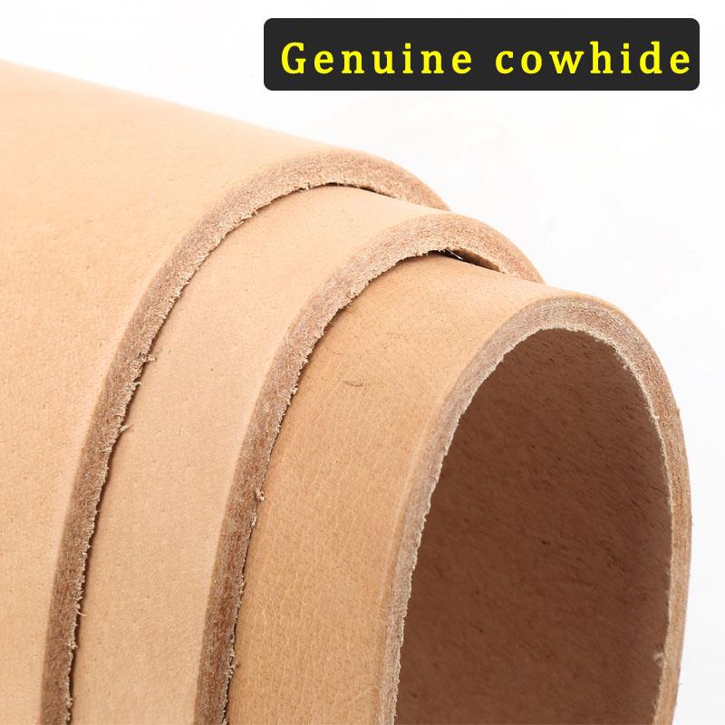 5mm thick stiff top layer buffalo vegetable tanned cowhide leather swing knife handmade DIY scabbard saddle table cushion