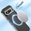 For Google Pixel 9 Pro XL Case Luxury Magnetic for Magsafe Plating Soft Clear Back Cover On For Pixel 9 Pro Pixel9 8A 8pro Transparent Full Cover