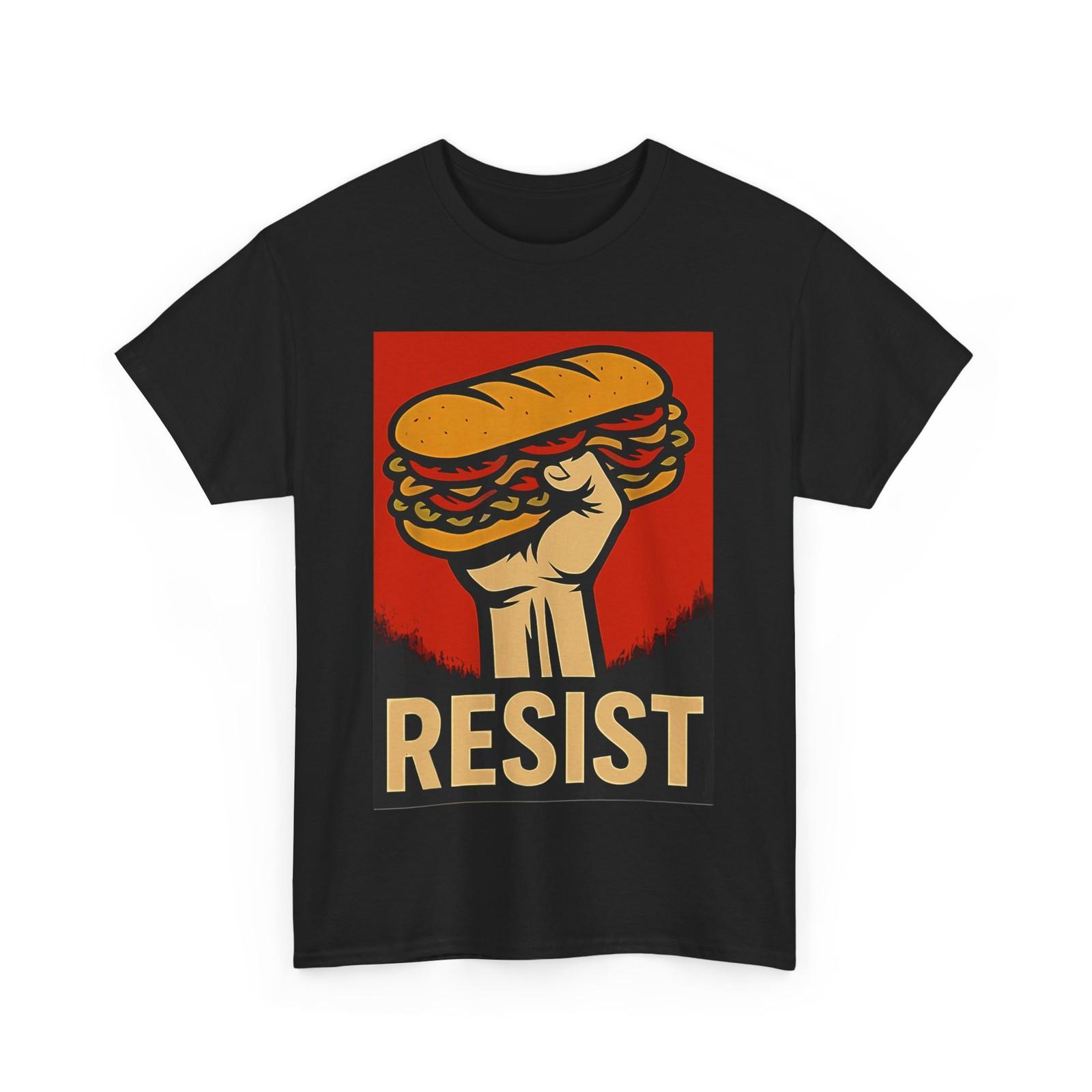 Resist DC Sandwich Thrower T-Shirt Mens Womens Tees Top 3XL