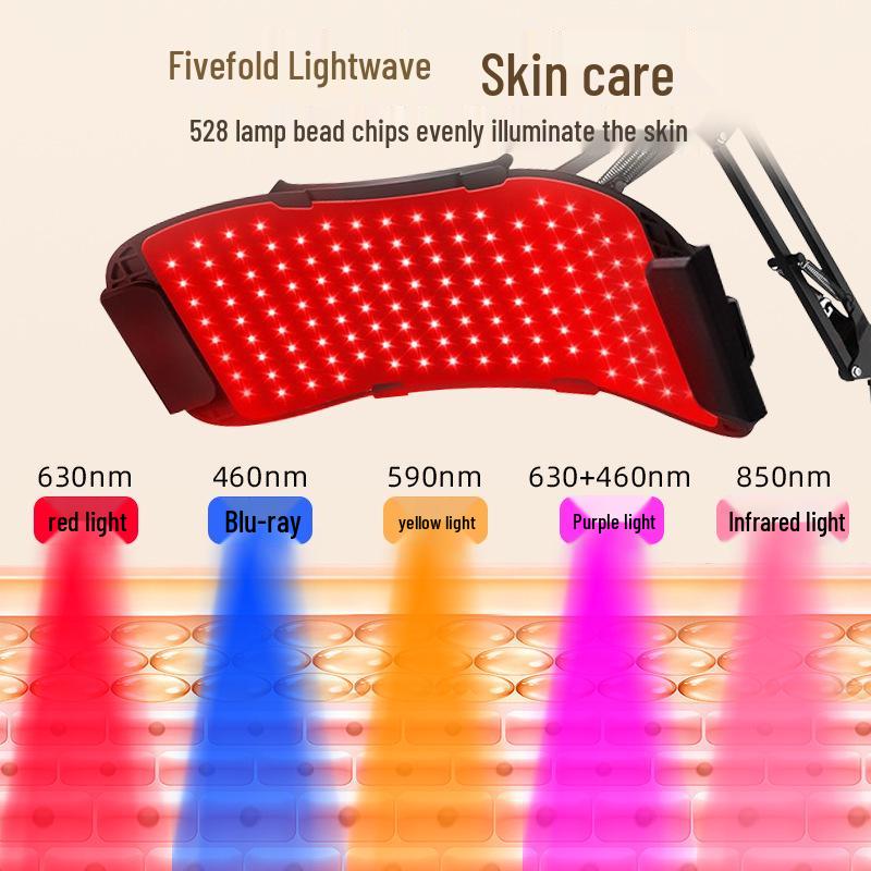 LED Red Light Therapy Panel with Stand – Infrared Skin Rejuvenation Device, 660nm & 850nm