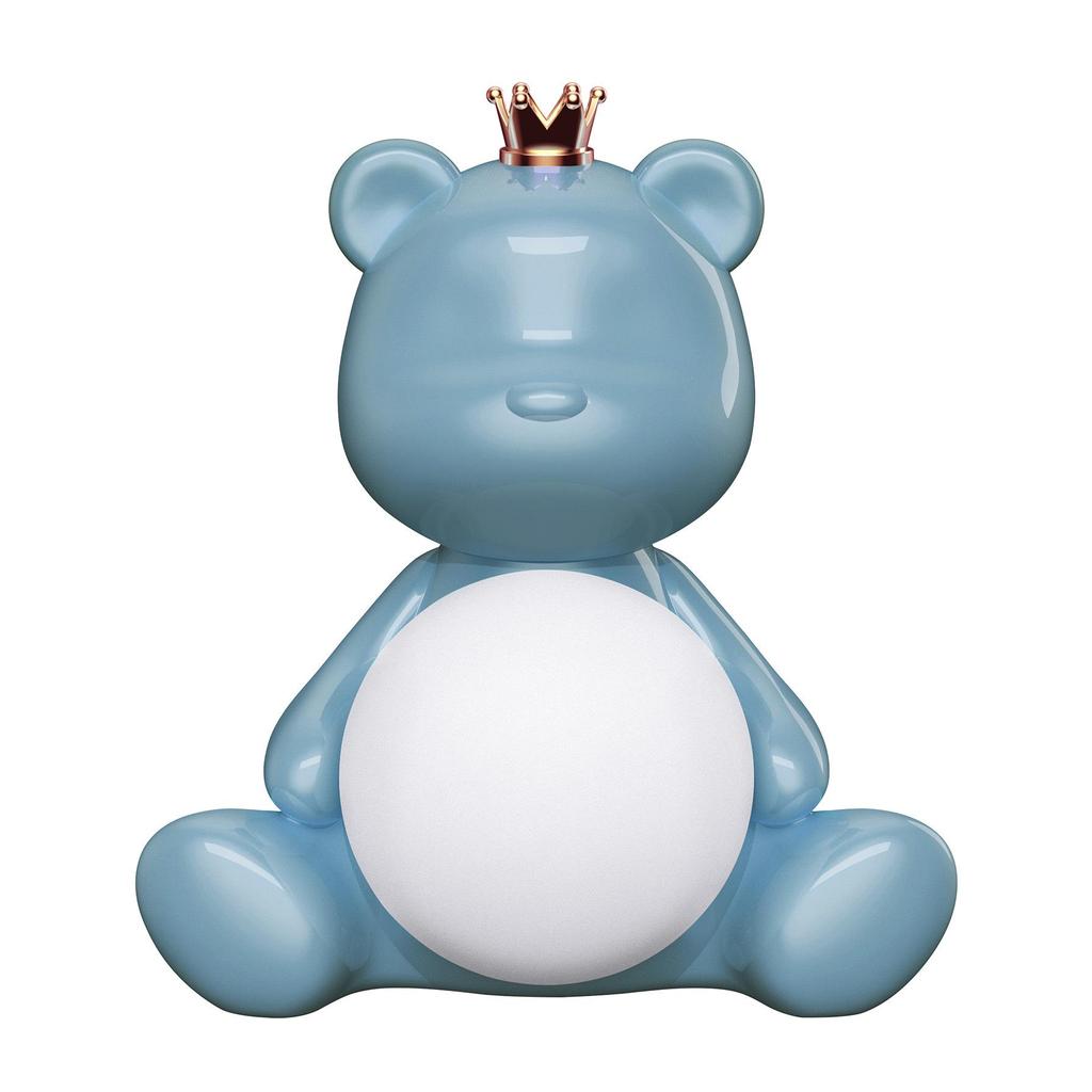 RGB Bluetooth Speaker Lamp with Colorful Ambient Light and Mobile Control - Creative Little Bear Design for Bedroom and Study