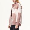 Fila X MIHARA YASUHIRO Kooperation Sportlich Lässig Faux Shearling Strickjacke Damenjacke Victoria-Lila F11W143505F-VT