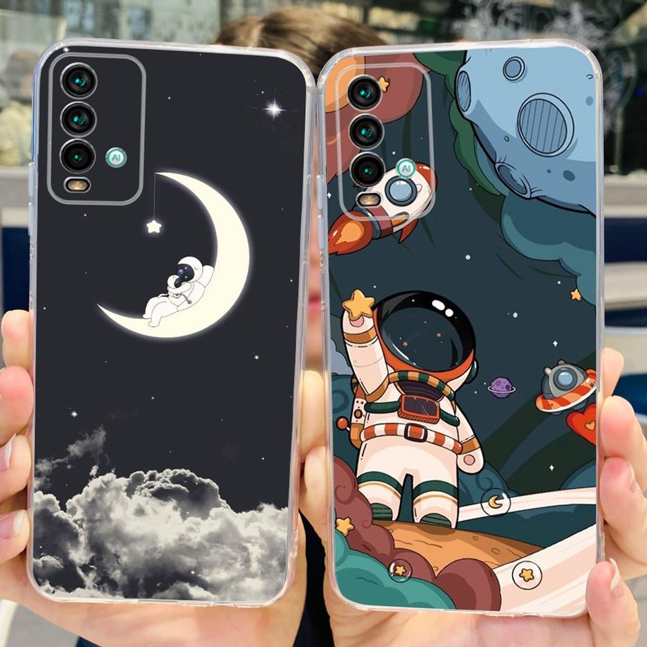For Xiaomi Redmi 9T Case Cute Fashion Painted Cover Clear Silicone Soft Slim Phone Case For Xiaomi Redmi 9T Redmi9T Fundas Coque