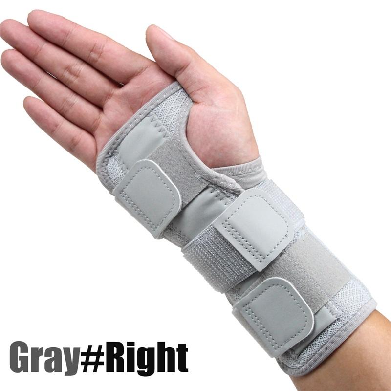 

1Pcs Wrist Brace Night Support for Carpal Tunnel with Double Spring and Splint, Hand Brace for Pain Relief, Injuries, Sprains S/M