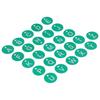 26PCS Beehive Numbered   Marker with Hole Round Beehive Label Beekeeping Accessory for Garden