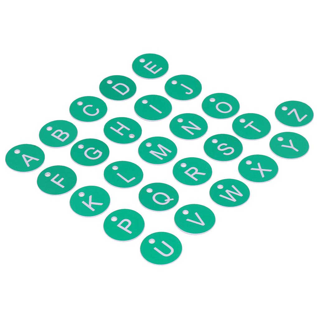 26PCS Beehive Numbered Marker with Hole Round Beehive Label Beekeeping Accessory for Garden