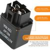 12V 40A Relay, Auto Replacement Parts 4 Pin Relay, Universal Car Vehicle Motor Fuse Motor Switch Power for Fog Driving Light Wire Wiring Harness