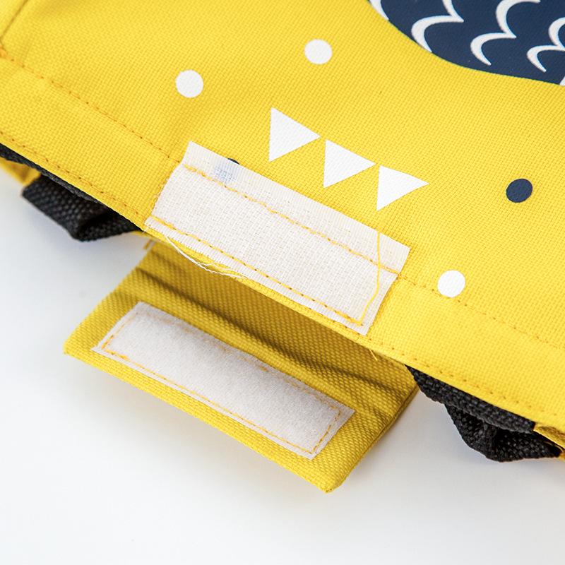 Large-capacity Thickened Aluminum Foil Thermal Insulation Bento Bag, Cute Little Fish with Rice Tote Bag, Waterproof Hand-carried Lunch Box Bag.