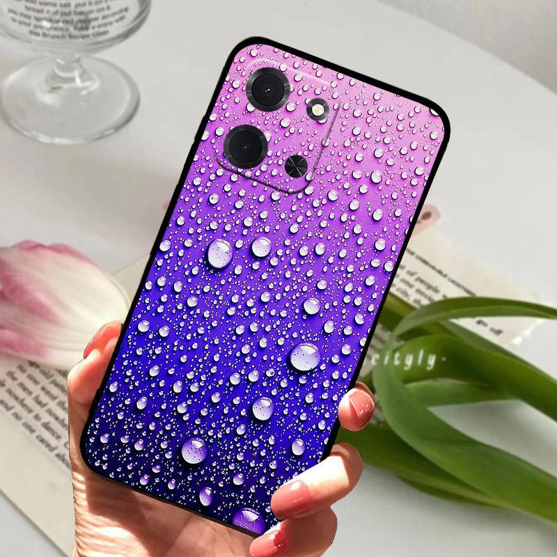 Pro Xiaomi Poco C85 5G 173mm Pouzdro Luxusní Silikonové Měkké TPU Matný Zadní Kryt Pro Coque Poco C 85 PocoC85 Ochranné Pouzdro Fundas Capa