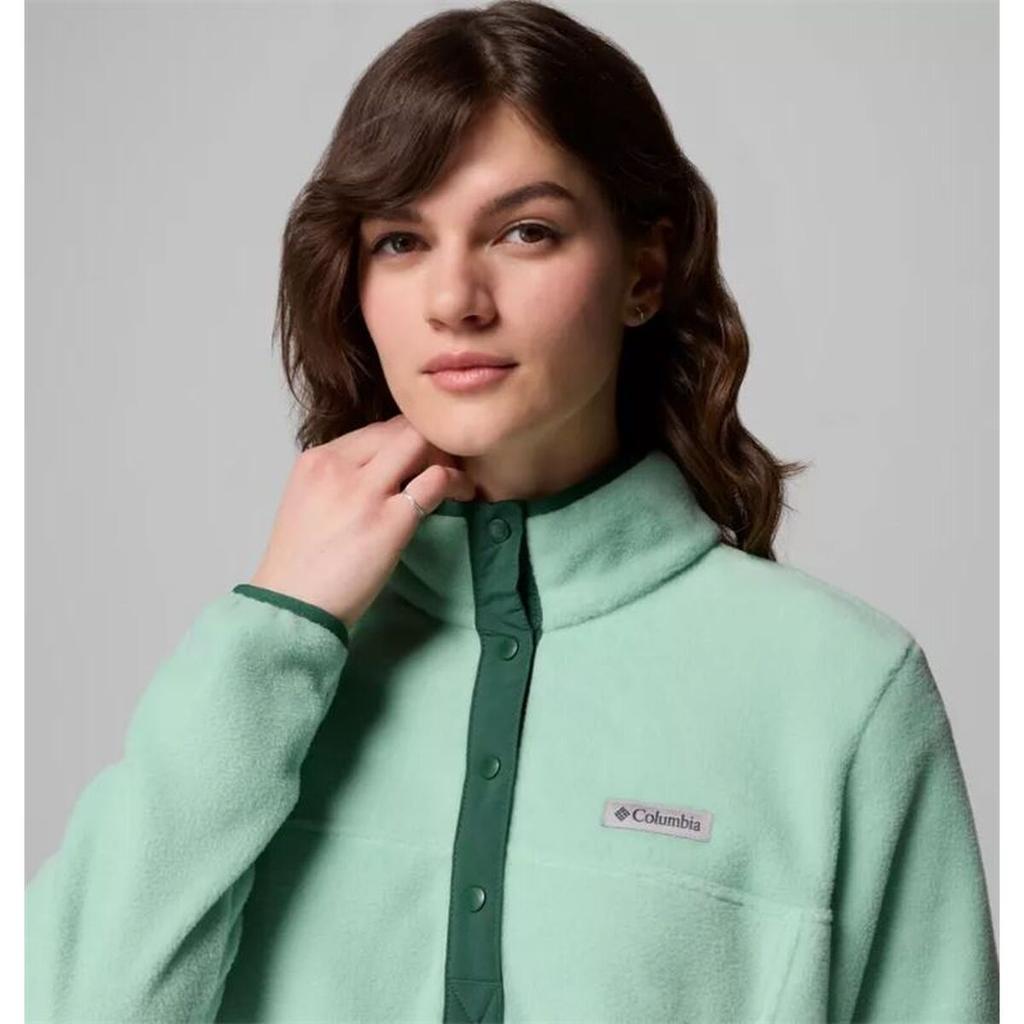 Fleece Lining Columbia Benton Springs™ 1/2 Snap Aquamarine Lady