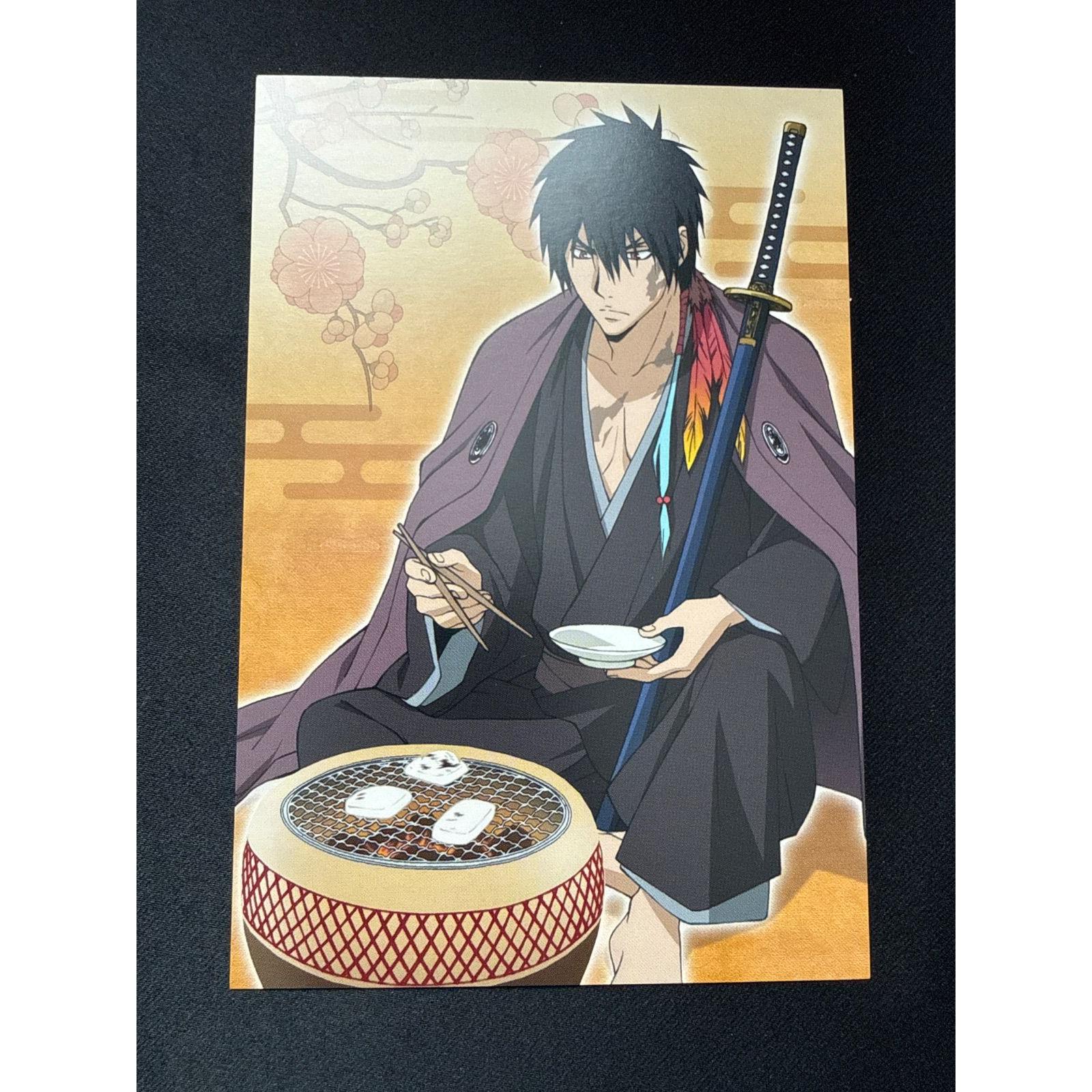 Katekyo Hitman REBORN Rebo T Collection Bonus Limited Postcard Zanzasu