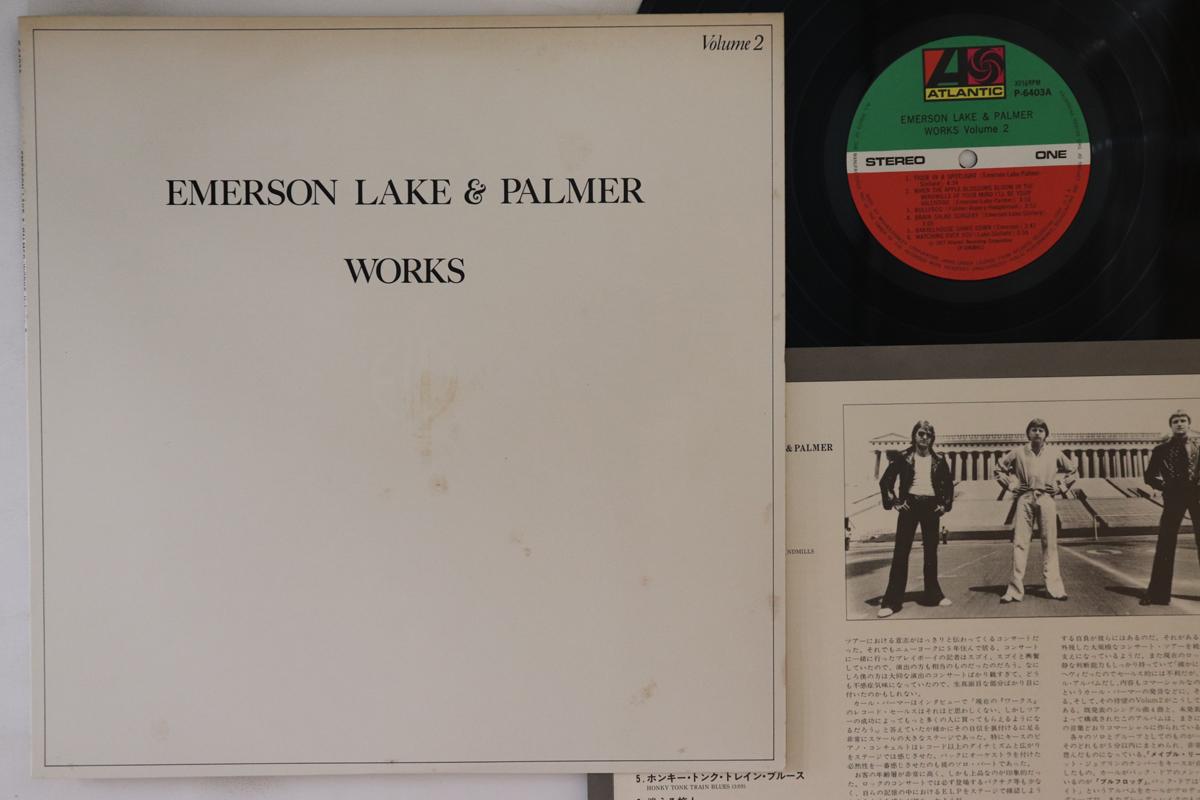

LP Record - Works Volume 2 P6403A ATLANTIC 1980 Japan Rock