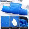 Double Sided Waterproof Water Meter Insulation Cover 3 Way Blue Sprinkler Valve Cover Detachable Pipe Freeze Protection Outdoor