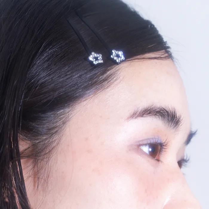 [2SET] Star Cubic Hair Pin