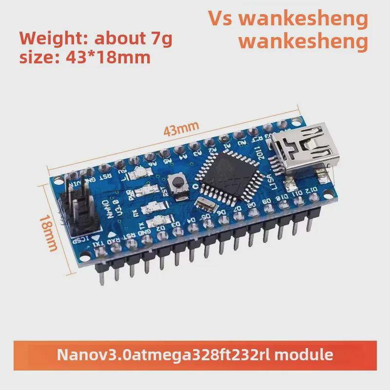 

Nano V3.0 ATMEGA328 FT232RL, сумісний з Windows 7/8 USB cable