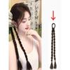 Wig Horse Tail Women's New Chinese Style Chinese Ancient Style Tassel Grip Long Hair Double Braid Artificial Hair Braided Twisted Twist Braid