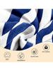 1pz Asciugamano da Spiaggia con Fantasia Mandalay Blu, Coperta da Spiaggia in Microfibra Ultra-Fine, Asciugamano da Bagno Altamente Assorbente, Adatto per l'Estate