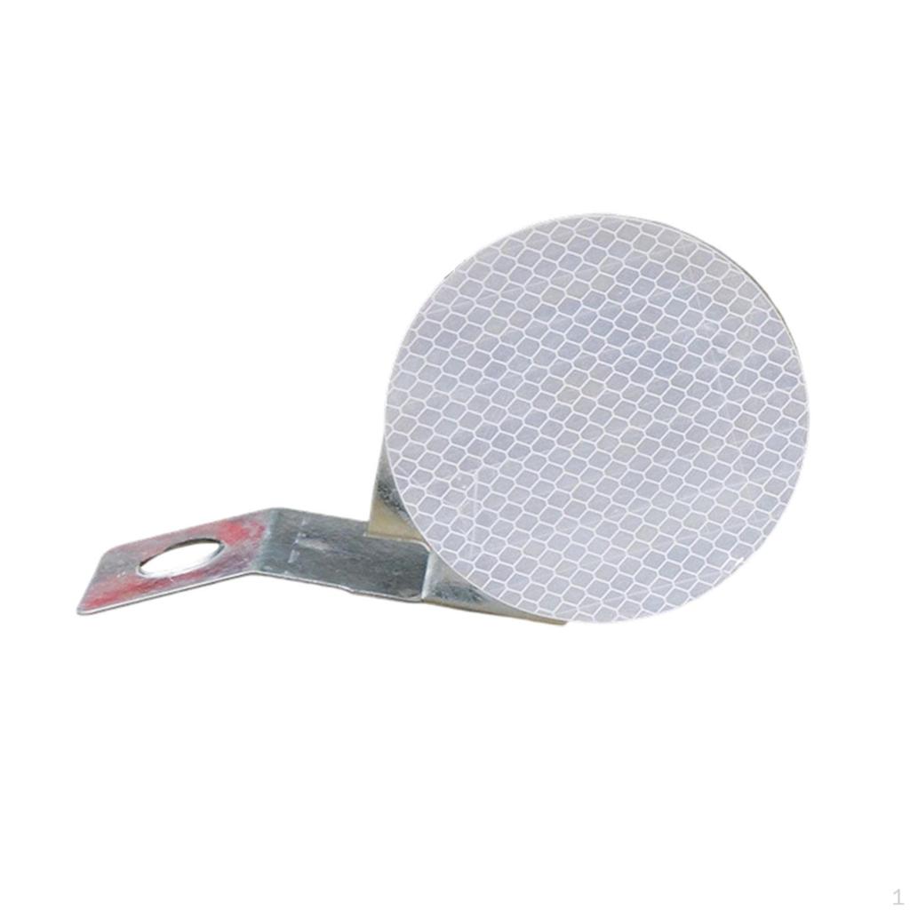 Zufahrtsmarkierung Frontreflektor Einfache Installation 10cm Pflasterschild Straße für Parkplatz