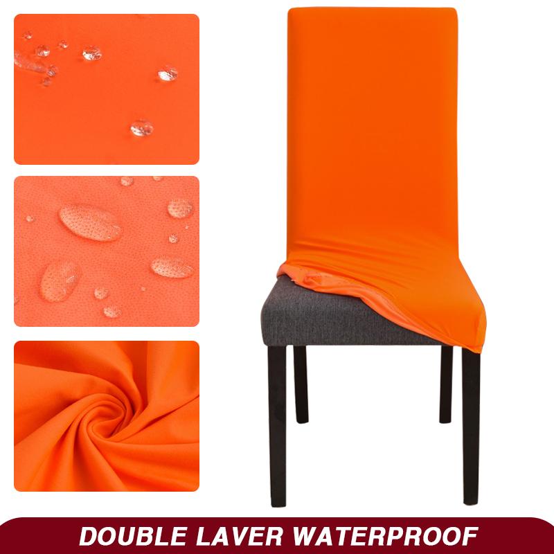 Waterproof Dining Chair Cover Stretch Dining Chair Slipcover Removable Washable Chair Protector Suitable for Home/Hotel/Banquet