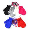 Winter Baby Gloves Warm Mittens Children Full Finger Gloves for 1-3Y Kids Hanging Neck Winter Gloves Newborn Baby Accessories