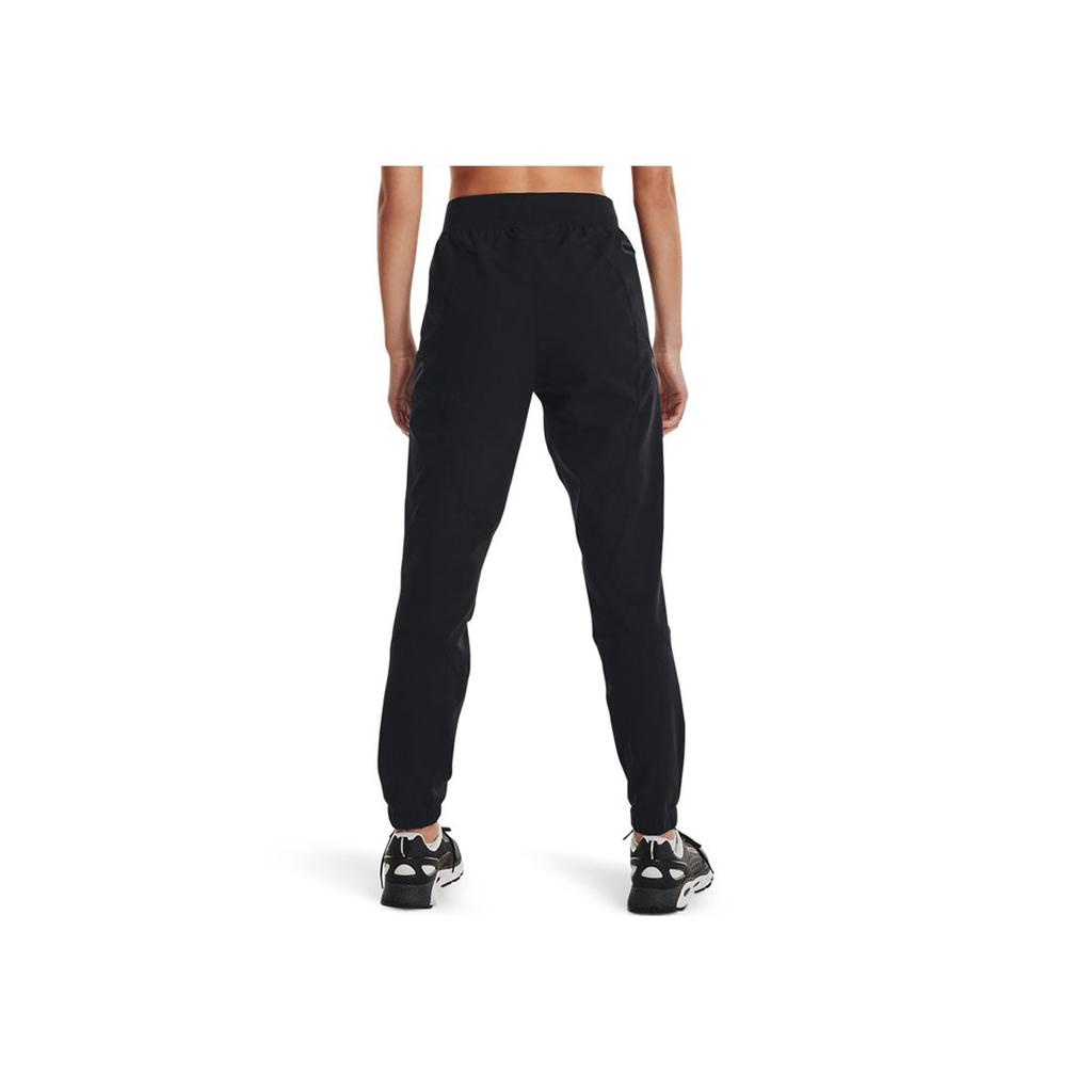 Under Armour Solid Color Training Joggers Women Bottoms Black 1371259-001