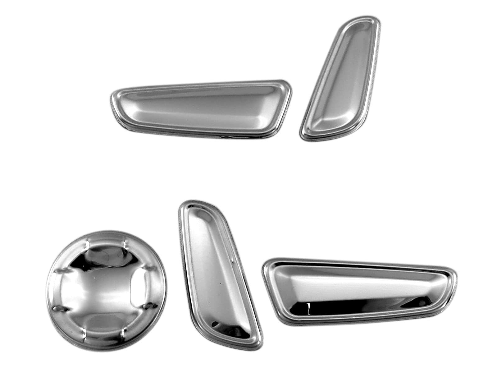 

BRIGHTZ Накладки на переключатели сидений с отделкой из нержавеющей стали с зеркальным покрытием для Toyota Camry (Набор из 5 предметов) AXVH70/AXVH75 (INT-ETC-446)