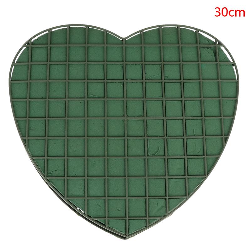 Heart Shape Foam Sucker For Fresh Flowers Decor Props Party Wedding Supplies