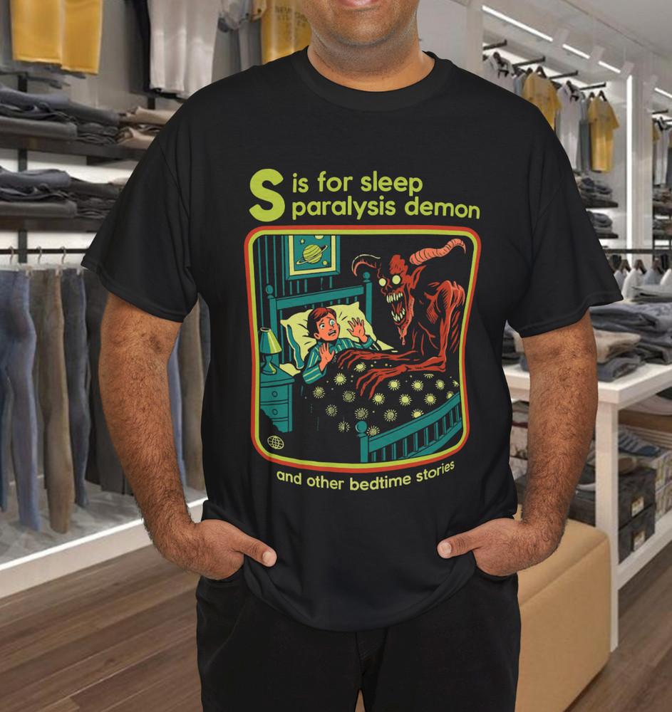 

Стивен Роудс S - это демон сонного паралича, футболка с черным юмором XL